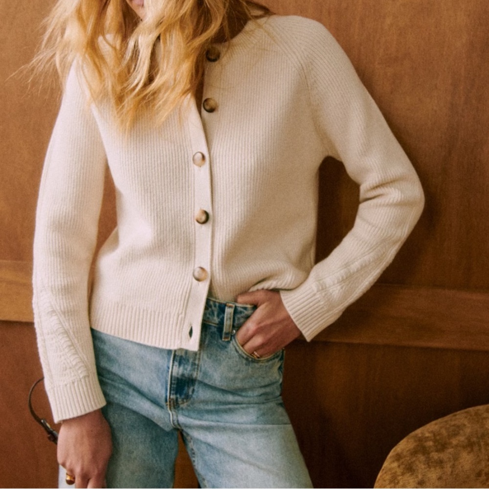 Sezane Isaure cardigan